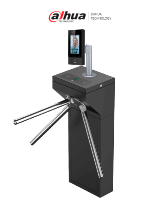 DAHUA ASI6213SGG100 Kit Control de Acceso Facial con Torniquete Inteligente Bidireccional. Capacidad para 6,000 Rostros y 10,000 Tarjetas ID