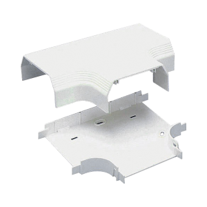 Panduit t70tiw Accesorio en T, para uso con canaleta T70, Material PVC Rígido, Color Blanco Mate