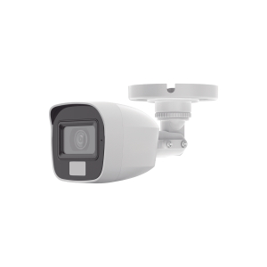 Hilook By Hikvision thc-b127-lms/neu [SIN LOGO DE MARCA] [Dual Light + ColorVu] Bala TURBOHD 2 megapixel / 20 mts IR + 20 mts luz blanca / Lente 2.8 (100° de Visión)  /  Exterior IP66 / Audio por Coaxitron / TVI-AHD-CVI-CVBS / Metal / Smart-Hybrid light