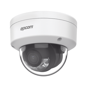 Epcom xd-14csl Domo IP 4 Megapixel / Lente 2.8 mm / ACUSENSE  / PoE / H.265+ / IP67 / IK08 / WDR 120 dB / Micro SD