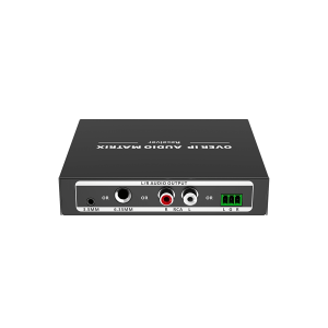 Epcom Titanium ttmoiparx Receptor Extensor Matriz de Audio IP TT-MOIP-A | HDMI sobre IP | Conexión Uno a Uno, Uno a Muchos y Muchos a Muchos | Distancia 120m con Cat6/6A/7 | Formatos PCM 2.0 | Protección ESD y Rayos | Cascada de Conmutacion