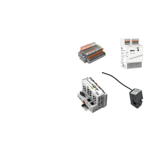 Wago 60612439 Sistema de Medición y Control de Energía Trifásica / 690 VAC / Transformadores de Corriente 150 A / Controlador PFC100 / Ethernet / Fuente Conmutada 24VDC / Módulo de Conmutación 16A