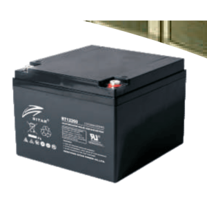 Ritar rt12260 Batería 12 Vcc / 26 Ah / Tecnología AGM-VRLA / Aplicación para UPS