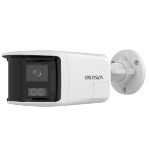 Hikvision ds-2cd1t63g2p-liuf/srb CÁMARA RED BALA FIJA INTELIGENTE HÍBRIDA 6 MP / LUZ SMART HYBRID LARGO ALCANCE / 180° CAMPO DE VISIÓN / COMPRESIÓN H.265+ / ALMACENAMIENTO SD 512 GB / EXTERIOR IP67 / AUDIO BIDIRECCIONAL / ALARMA ESTROBOSCÓPICA / DET