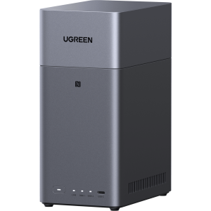 Ugreen 95432 NAS UGREEN NASync DH2300 / Procesador RK3576 / 4GB  / 32GB eMMC / 2 Bahías SATA / JBOD-Basic-RAID 0-RAID 1 / Puerto HDMI 4K / 1 GbE / USB 3.2 Gen 1 Type-C / Detección NFC