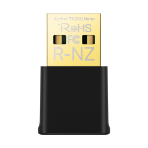 Tp-Link archer-tx20u-nano Mini Adaptador USB inalámbrico doble banda AC 600 Mbps, antena onmidireccional.
