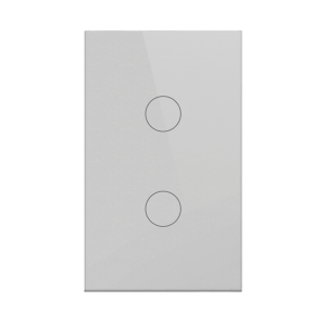 Smarthome By Epcom shs312z (ZigBee) Apagador switch inalámbrico ZigBee . Cable Neutro Opcional, control de 2 regresos de carga, 110V