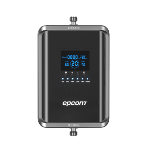 Epcom ep-5g-pbs-v2sa Amplificador de Señal Celular 5G / Mejora las llamadas convencionales y VoLTE / Soporta los datos de las tecnologías 2G, 3G, 4G y 5G de TELCEL, AT&T, MOVISTAR y OMV de Altán / Cubre hasta 1000 m².