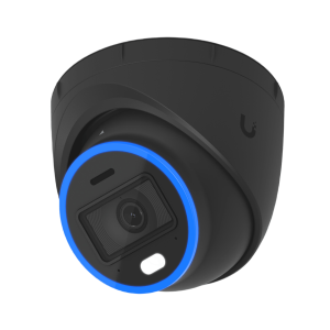 Ubiquiti uvc-ai-turret-b Cámara UniFi Protect Turret AI Negra / 4K(8MP) / Ángulo ultra-ancho 109.9 / Visión Nocturna IR 40 m / AI Avanzado: Reconocimiento de Rostros y Matrículas / LED p/color en la noche / Micrófono 2 vías / ranura Micro