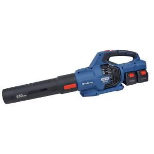 Dongcheng dcl-b40171-h2s Sopladora Inalámbrica de 20V+20V, Incluye 2 baterías de 20V/6.0Ah, Cargado doble y 3 Boquillas.