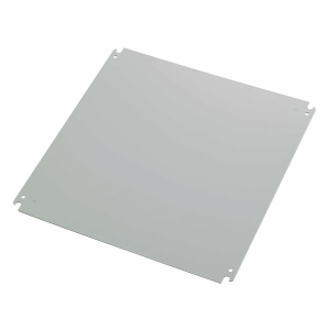 Hoffman cp2020 Panel de Montaje Concept de 20x20 pulgadas (508x508 mm)  / Platina / Acero dulce 12ga / Blanco polvo recubierto / 2.66 mm espesor / Para gabinetes industriales