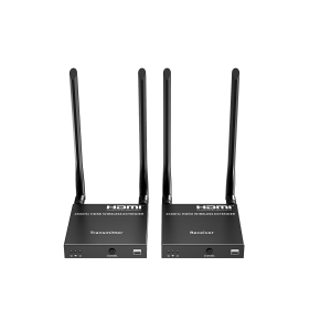 Epcom Titanium tt699kvmv20 Extensor Inalámbrico HDMI | 4K@60Hz 4096x2160 | Tecnología ipcolor STREAM | Banda 5G 5.18-5.24 GHz | Distancia 50 m | Conexión de Hasta 1 a 4