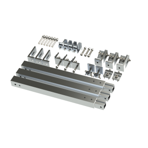 Epcom Powerline eplamo011x2 Caja de accesorios de aluminio  anodizado para montaje VEKTOR8R2700 , arreglo 1X2para techo