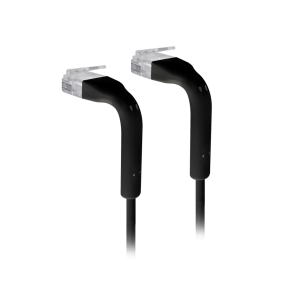 Ubiquiti u-cable-patch-2m-rj45-bk UniFi Patch Cable Cat6 Ultradelgado GbE con Botas Flexibles, Color Negro, 2 Metros (6.56 Pies)