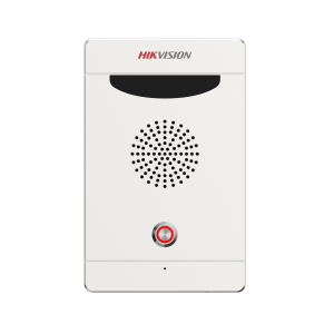 Hikvision ds-pea103-k1 Estación de Alarma de Pánico / Audio Bidireccional / Altavoz 3W Integrado / Micrófono Omnidireccional / 2 Entradas y 2 Salidas de Alarma / IP65 IK08 / Montaje Pared y Empotrado / Exterior Aluminio
