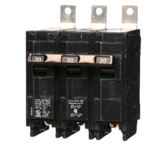 Siemens b330 Interruptor automático atornillable tipo BL 3 polos, 30 amp.