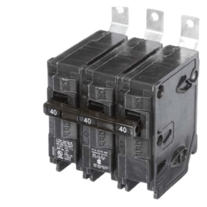 Siemens b340 Interruptor automático atornillable tipo BL 3 polos, 40 amp.