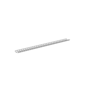 Panduit pwb2x8bl Charola Wire Basket de 8 in (203 mm) de Ancho, 2 in (50 mm) de Alto, 3 m de Largo, Hasta 187 Cables Cat6, Color Negro