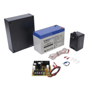Elk Products elk12v1ak Fuente de 12 Vcc 1A / Para Control de Acceso / Con Batería de Respaldo Incluida LK712 /
