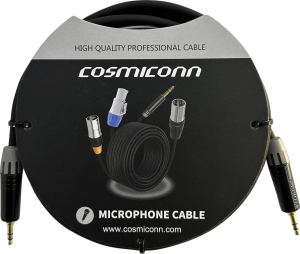 Cosmiconn cmc220as-tp-tp-2-bg1 Cable 3.5mm a 3.5mm, conectores color negro MTP3C-BG, length 2m