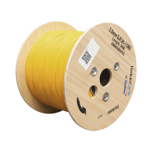 Linkedpro By Epcom 2mmom3pvc Fibra Óptica Multimodo OM3 2 mm Simplex Tight Buffer (900 micras), Precio Por Metro, (Hasta 2000 Metros en un Solo Tramo de Cable)