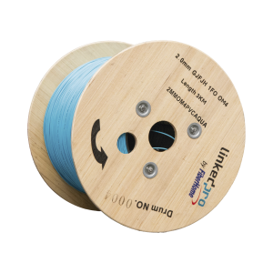 Linkedpro By Epcom 2mmom4pvcaqua Fibra Óptica Multimodo OM4, 2 mm, Simplex, Tight Buffer, 900 micras, Color Aqua, Precio Por Metro, (Hasta 2000 Metros en un Solo Tramo de Cable)