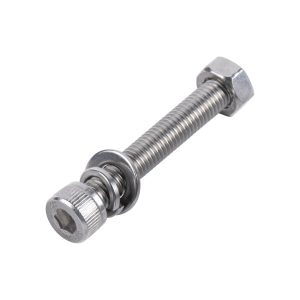 Dmt 950-5080-554 1 Tornillo Allen Milimétrico de Acero Inoxidable M8-1.25 x 55/ Con 1 Tuerca, 1 Arandela de Presión y 1 Plana / Para Montajes de Módulos Foto Voltaicos .