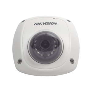 Hikvision ae-vc211t-irs Cámara Móvil Mini Domo 2 Megapixel (1080P) / Lente 2.8 mm / Conexión Tipo Aviación / Micrófono Integrado / 10 - 20 mts IR / WDR 120 dB / IK07 / Interior