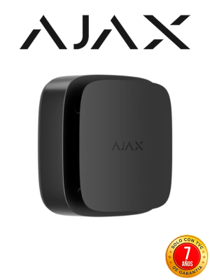 AJAX FireProtect 2 RB (Heat/Smoke) N- Detector inalámbrico de incendio con sensores de Calor y Humo. Color Negro. #VIVESEGURO