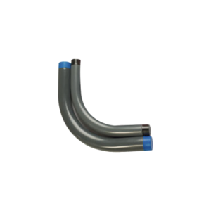 Rawelt cal-13-pc Codo Conduit Rígido de Aluminio de 1/2 (13 mm) / Recubierto de PVC / Interior de Uretano.