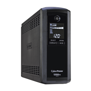 Cyberpower cp1350avrlcda UPS de 1350 VA/815 W, Topología Línea Interactiva, Entrada 120 Vca NEMA 5-15P, Tipo Mini Torre, Con 10 Tomas NEMA 5-15R