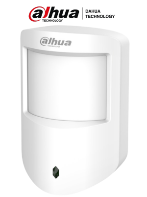 DAHUA DHI-ARD1233-W2(915) - Detector PIR Inalámbrico Interior, Compatible con el HUB 2.0 de 915 MHz, Inmunidad de Mascotas, Led Indicador, 3 Niveles de Sensibilidad, Compensación Automática de Temperatura, Alarma de Batería Baja #915