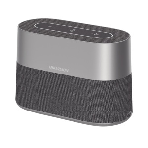 Hikvision ds-uac-s1v Micrófono y Bocina Alámbrica Omnidireccional / DNR /  Ideal para Videoconferencias / USB-C / Compatible con Zoom - Webex - Skype - Youtube - Etc..