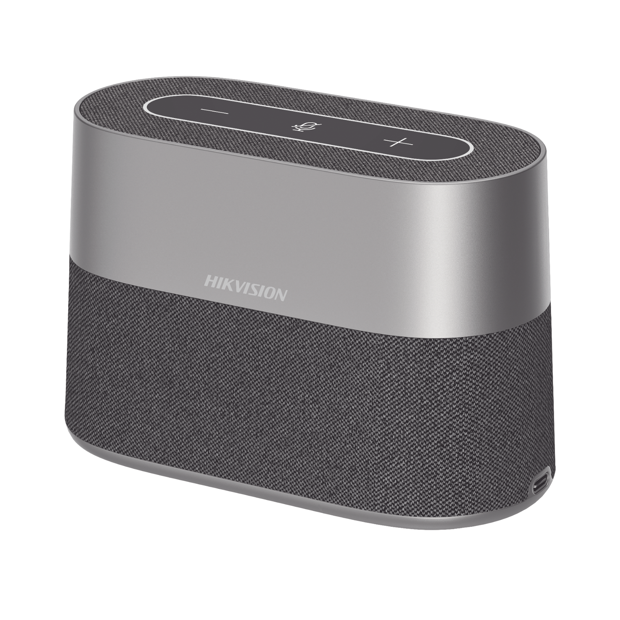 Hikvision ds-uac-s1v Micrófono y Bocina Alámbrica Omnidireccional / DNR / Ideal para Videoconferencias / USB-C / Compatible con Zoom - Webex - Skype - Youtube - Etc..