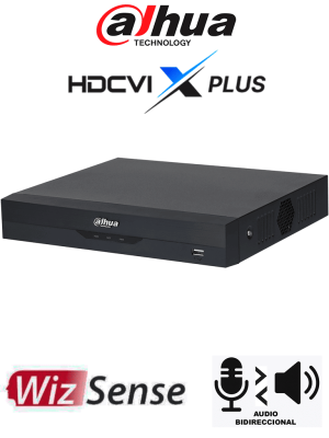 DAHUA DH-XVR5108HS-4KL-I3/T - DVR 4K de 8 Canales WizSense/ HDCVI X PLUS/ Audio Bidireccional/ Acupick/ SMD Plus/ H.265+/ Protección Perimetral y Reconocimiento Facial/ Compatible Dolink Care