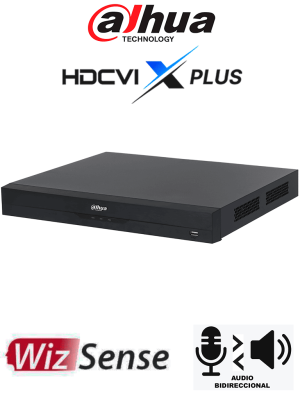 DAHUA DH-XVR5232AN-4KL-I3/T - DVR de 32 Canales 4K WizSense/ Audio Bidireccional/ Canales con Reconocimiento Facial/ Hasta 32 Canales IP/ SMD Plus/ 2 Bahías de Discos Duros/ Funciones IoT& POS/ H.265+/ Compatible con Dolink Care