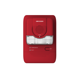 Hikvision hk-sg-1124 (HikFire) Alarma de Sonido y Luz / Comunicación LoRa / Alarma ? 85 dB / Instalación en Pared