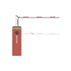 Hikvision kt-520-art(4m) Barrera USO INTENSIVO con Brazo Articulado de 4 mts / Motor Brushless el más Alto Desempeño / MCBF 5,000,000 / Pintura AV AntiEstática y Calibre Grueso en Gabinete