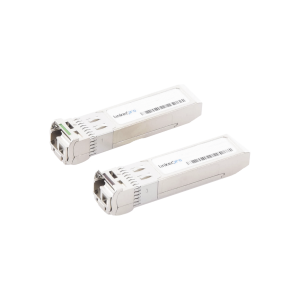 Linkedpro By Epcom lp-sfp-bd-10g-3 Transceptores Ópticos Bidireccionales SFP+ (Mini-Gbic) / Monomodo 1270 & 1330 nm / 10 Gbps / 10GBASE-BX / Conector LC/UPC Simplex / DDM / Hasta 3 km / 2 Piezas