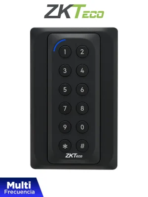 ZKTECO KR902S - Lector Esclavo de Tarjetas ID 125 Khz y Mifare 13.56 MHz/ IP65/ Wiegand 26/ LED Indicador de Estado #Lector