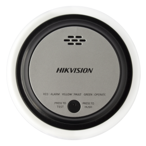 Hikvision np-fy200 (HikFire) Detector de Humo Fotoeléctrico / Tecnología Dual de Luz / Alerta de ?85 dB@3 m / Batería de Litio / Instalación en Techo