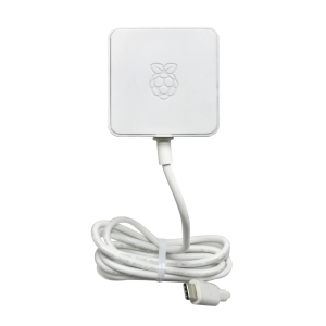 Raspberry Pi rp-00214 Fuente de Poder Oficial para Raspberry Pi 4 Model B / 5V / 3A / Blanco