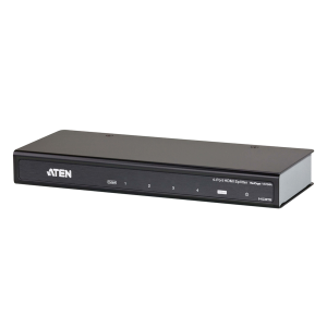 Aten vs184a Splitter HDMI | 1 x 4 | True 4K @ 60 Hz | HDCP 2.2 | EDID Expert? | HDR 4:4:4 | Plug & Play
