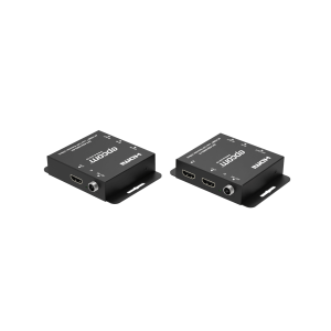 Epcom Proaudio epc-ed9100r2 Kit Extensor HDMI | 4K30 hasta 100m | Cat6 | Transmisión sin Compresión | Soporta PoC Bidireccional | EDID y Audio 5.1CH