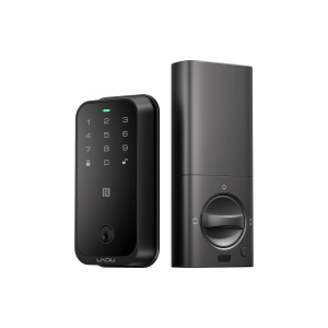 Lndu hk01w Cerradura Inteligente con Huella Digital LNDU HK01W / WiFi Integrado / Compatible Apple HomeKit / Teclado Táctil / 8 Baterías AA / Escaneo iPhone-Apple Watch-Fob / Bloqueo Manual y Automático / Exterior IP54
