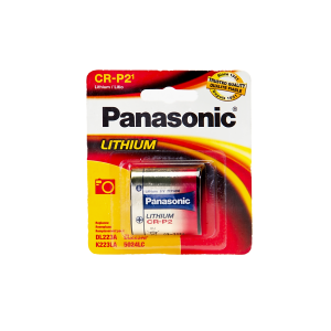 Panasonic crp2/pa CR-P2/PA: Batería de litio 6V de alto rendimiento y larga vida útil