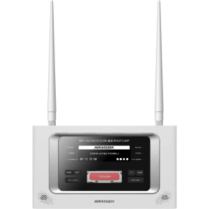 Hikvision np-ftg200 (HikFire) Panel Inalámbrico de Detección de Incendio (Gateway LoRa) / Pantalla LCD Táctil / Comunicación hasta 2 km / Gestión de 128 Dispositivos / Encriptación AES128 / Integración a HikCentral Professional