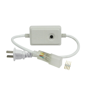 Jwj jlp-m09 Adaptador de corriente con control de funciones manual, para manguerea Neón LED RGB JUML-5050-03.