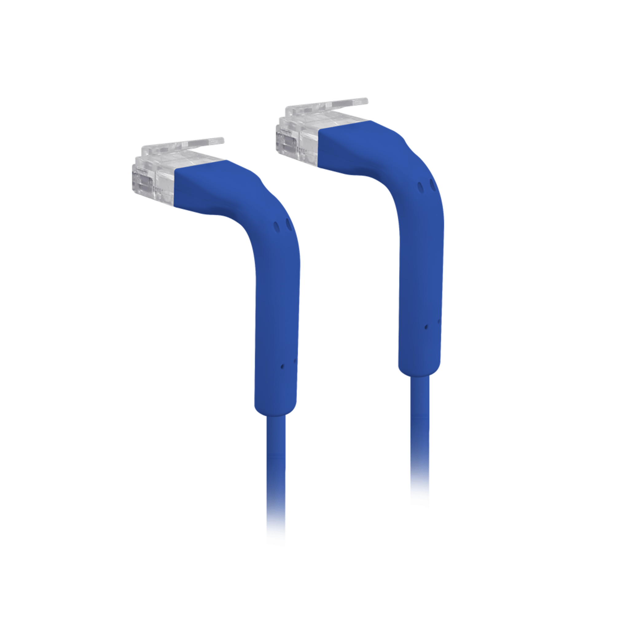 Ubiquiti u-cable-patch-rj45-bl UniFi Patch Cable Cat6 Ultradelgado GbE con Botas Flexibles, Color Azul, 0.1 Metros (0.33 Pies)