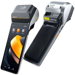 Sunmi v3noscan Terminal Móvil Inteligente SUNMI V3 / Pantalla HD+ 6.75 / Procesador Qualcomm Hexa-Core / Impresora Térmica 58 mm / NFC SoftPOS / 3GB RAM + 32GB Almacenamiento / Android 13 / 4G LTE / Wi-Fi Dual Band /